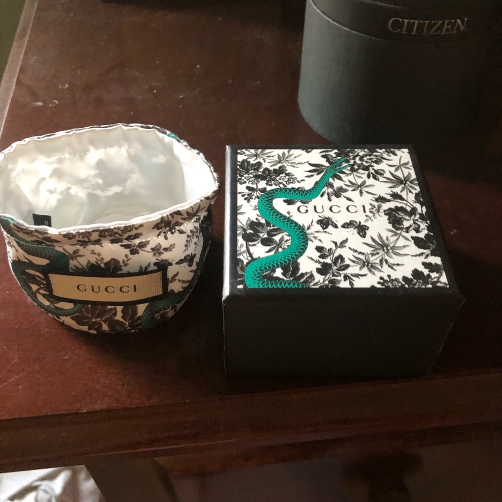 Gucci Ghost Sterling Silver Bracelet